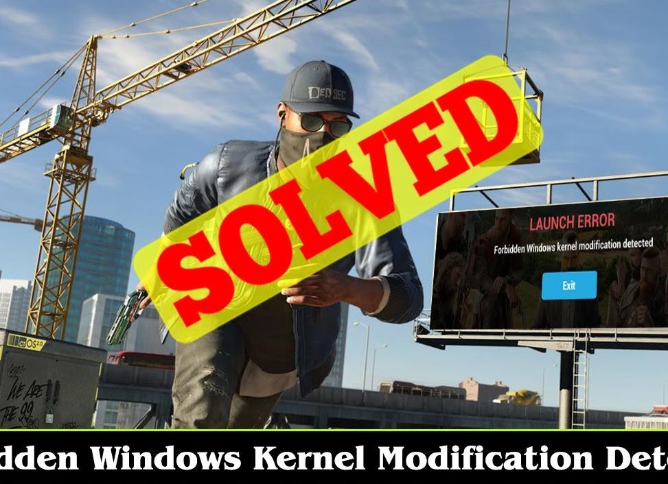 Windows-Kernel-Modification-Detected