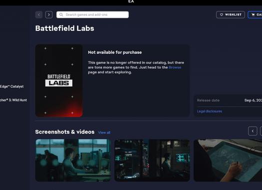 Перезагрузка EA APP